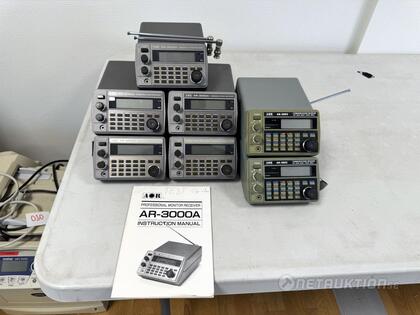 AOR scanners, AR-2002 & AR-3000A