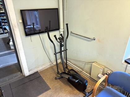 Crosstrainer och TV Crosstrainer och TV