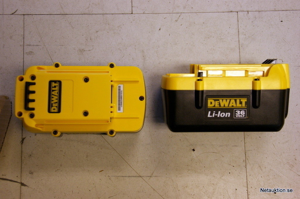 Аккумулятор dewalt 36v