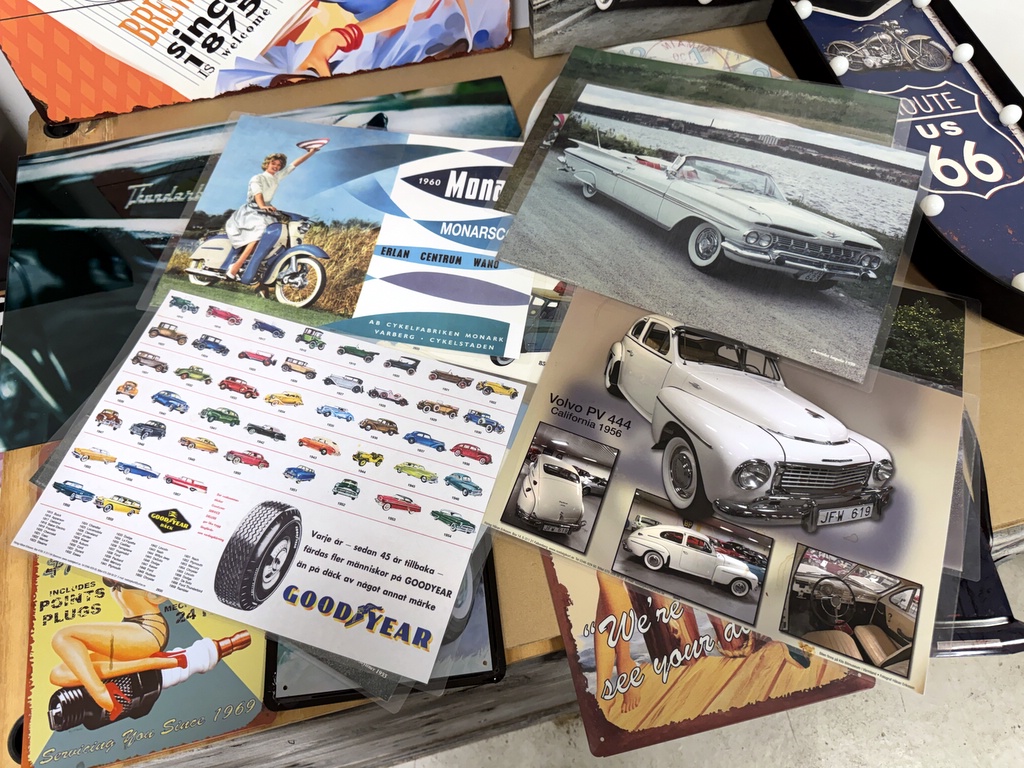 Dekorativa skyltar för garaget Dekorativa skyltar för garaget