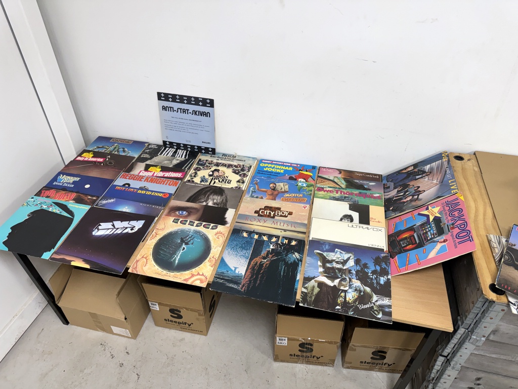 Skivsamling, LP & CD, bl.a. Eddie Meduza Skivsamling, LP & CD, bl.a. Eddie Meduza