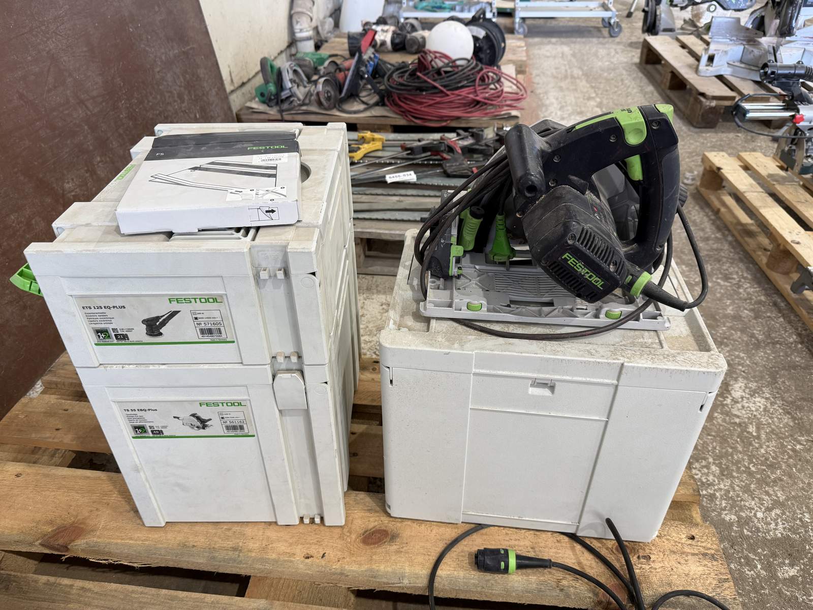 Cirkelsåg & styrskena Festool (2)
