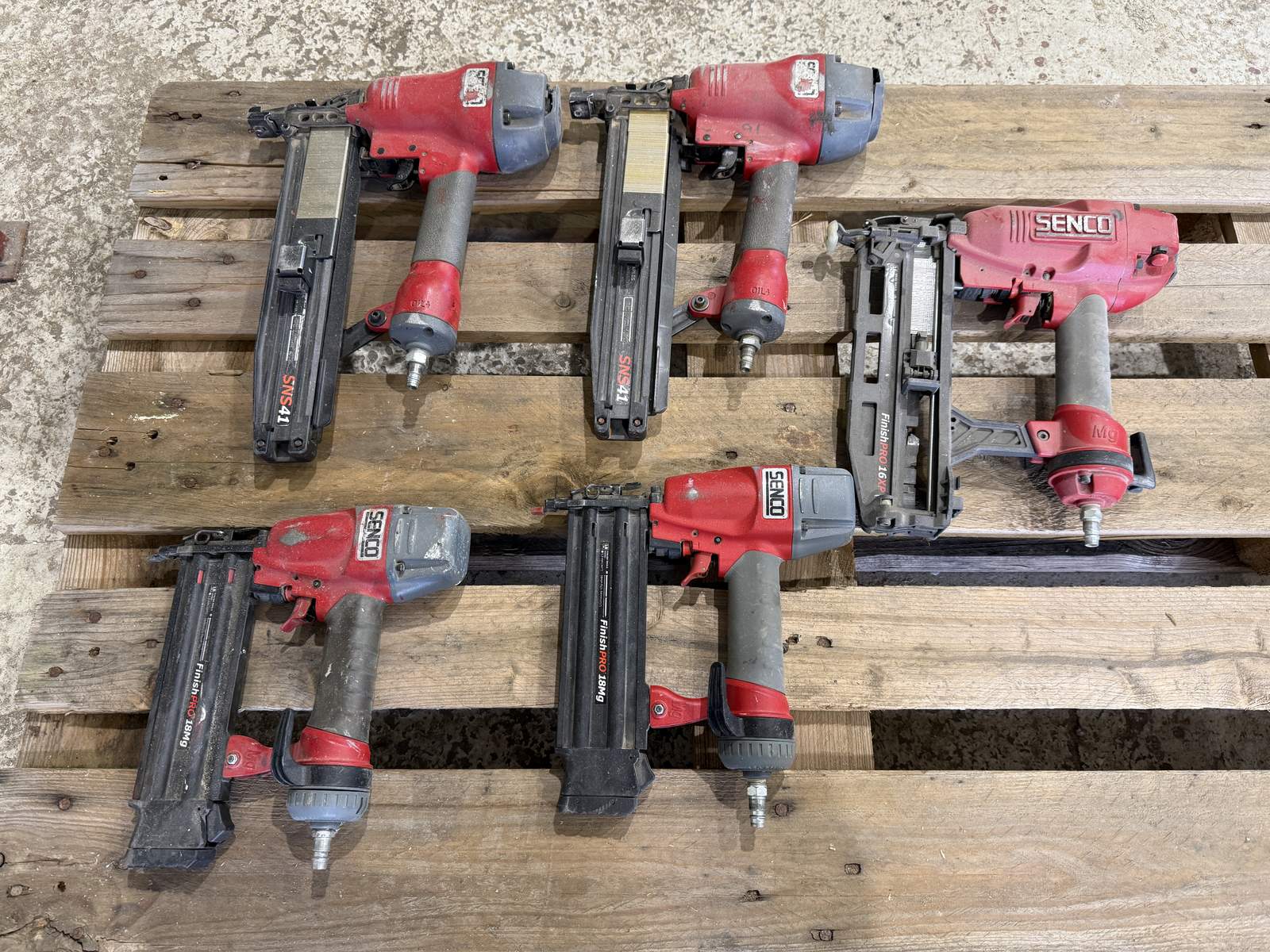 Pneumatiska stiftpistoler Senco