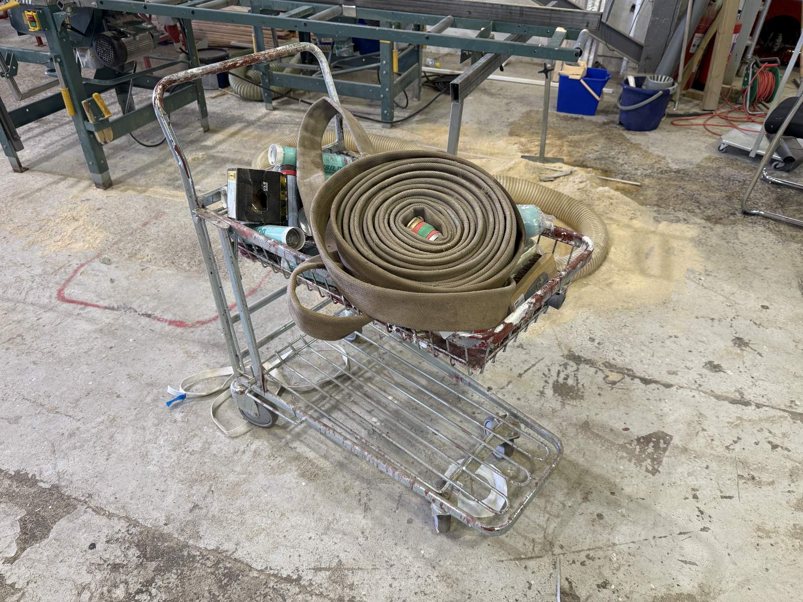 Vagn med innehåll