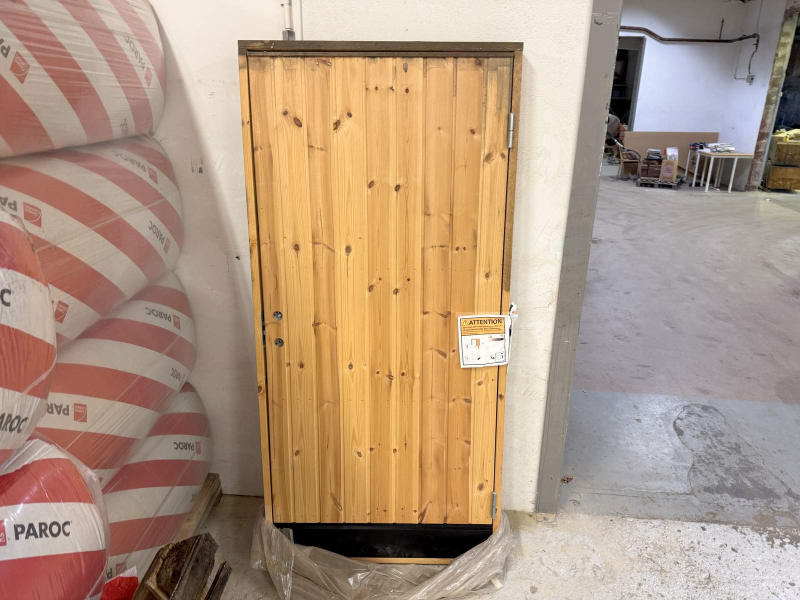 Kallförrådsdörr/trädörr Jeld Wen