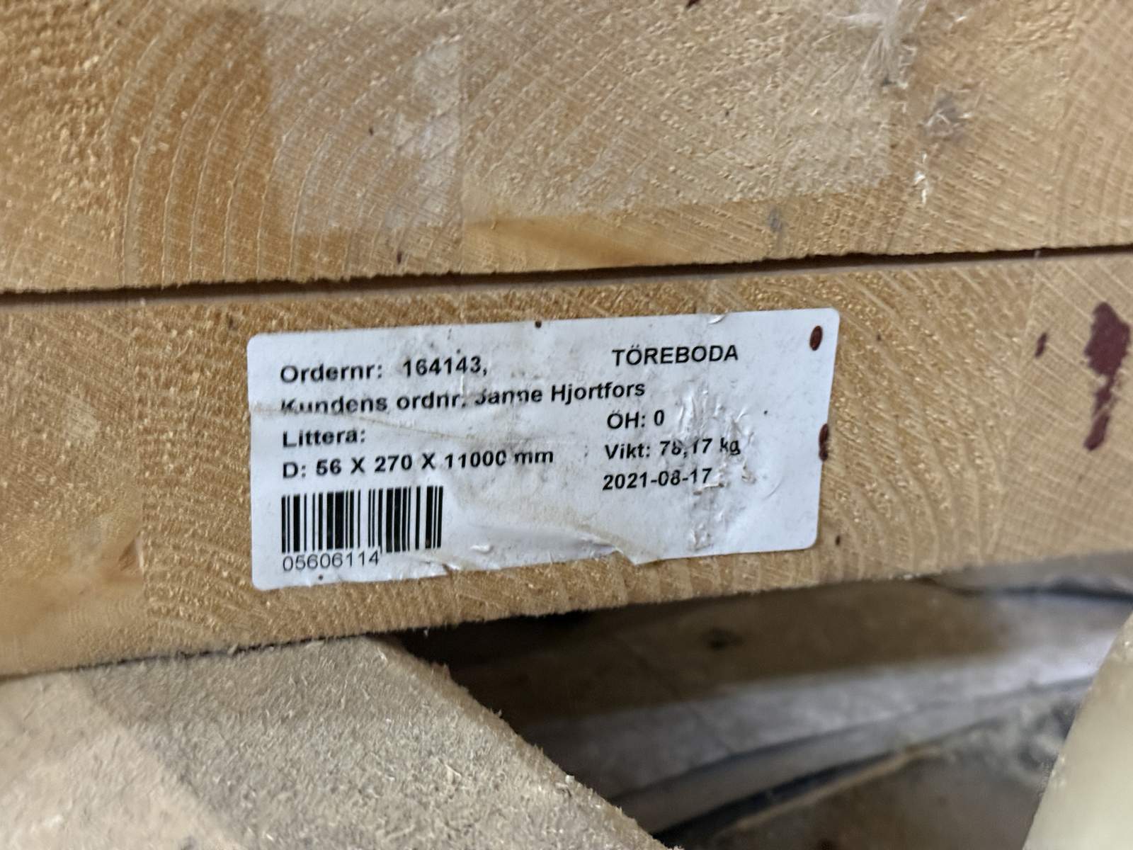 Limträbalkar, 4st Limträbalkar, 4st