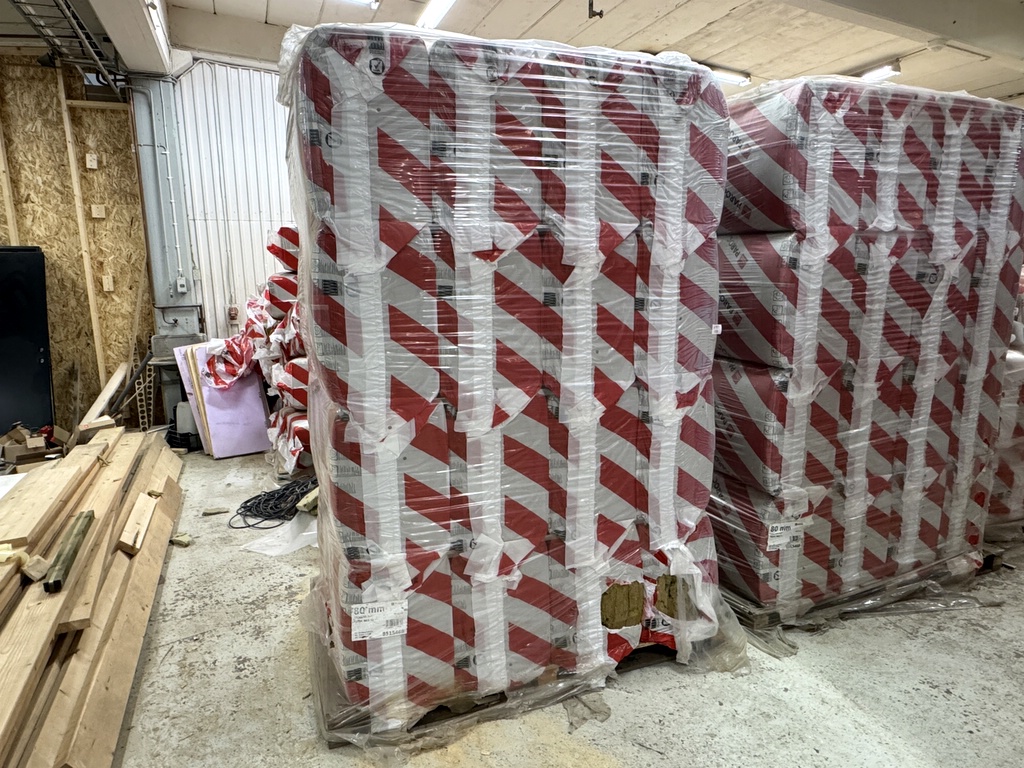 Pall isolering, Paroc WAS 50 80x600x1200mm