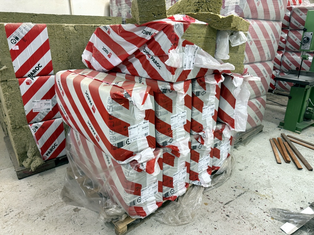 Pall isolering, Paroc WAS 50 80x600x1200mm