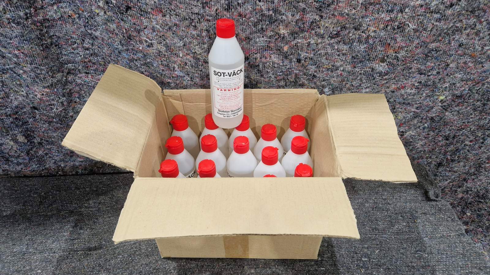 Avsotningsmedel - Sot-Väck, 15st X 500ml