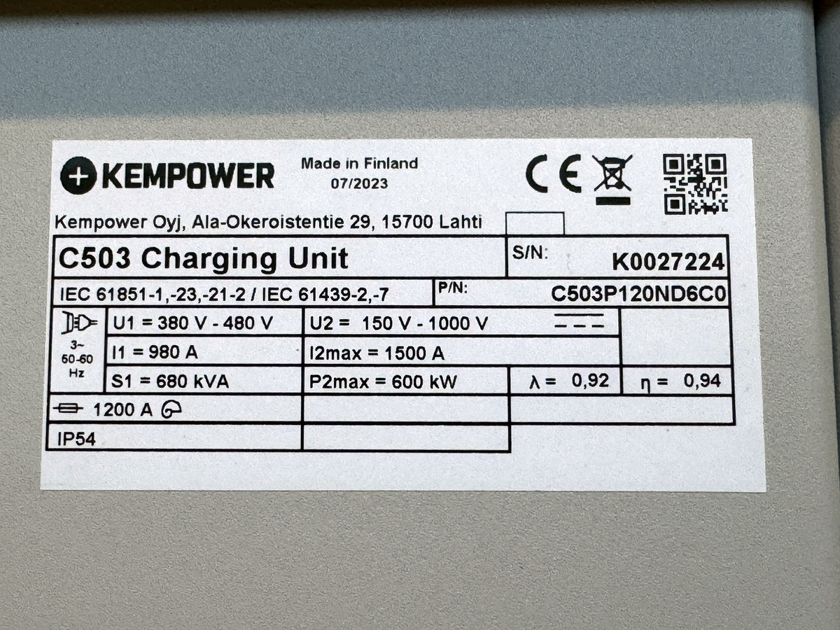 Komplett laddstation, KEMPOWER Komplett laddstation, KEMPOWER