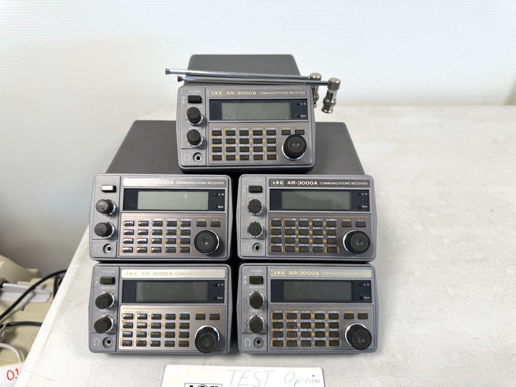 AOR scanners, AR-2002 & AR-3000A AOR scanners, AR-2002 & AR-3000A