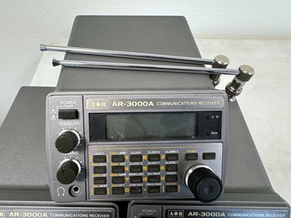 AOR scanners, AR-2002 & AR-3000A AOR scanners, AR-2002 & AR-3000A
