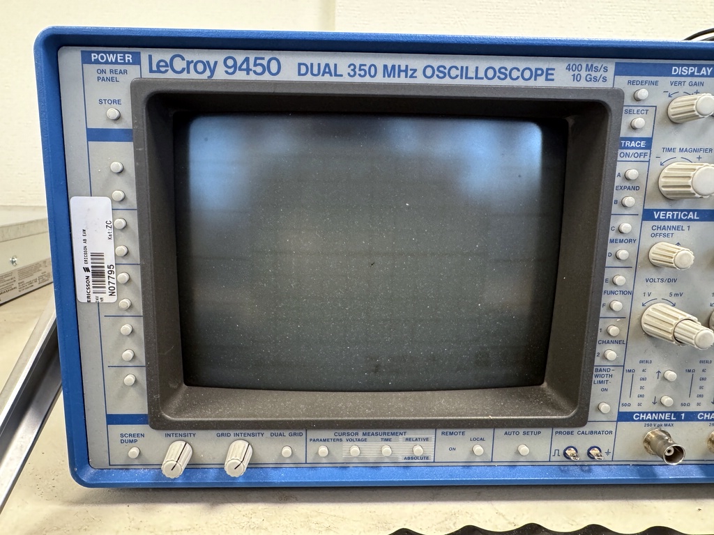 Oscilloscope LeCroy 9450 Dual 350MHz Oscilloscope LeCroy 9450 Dual 350MHz