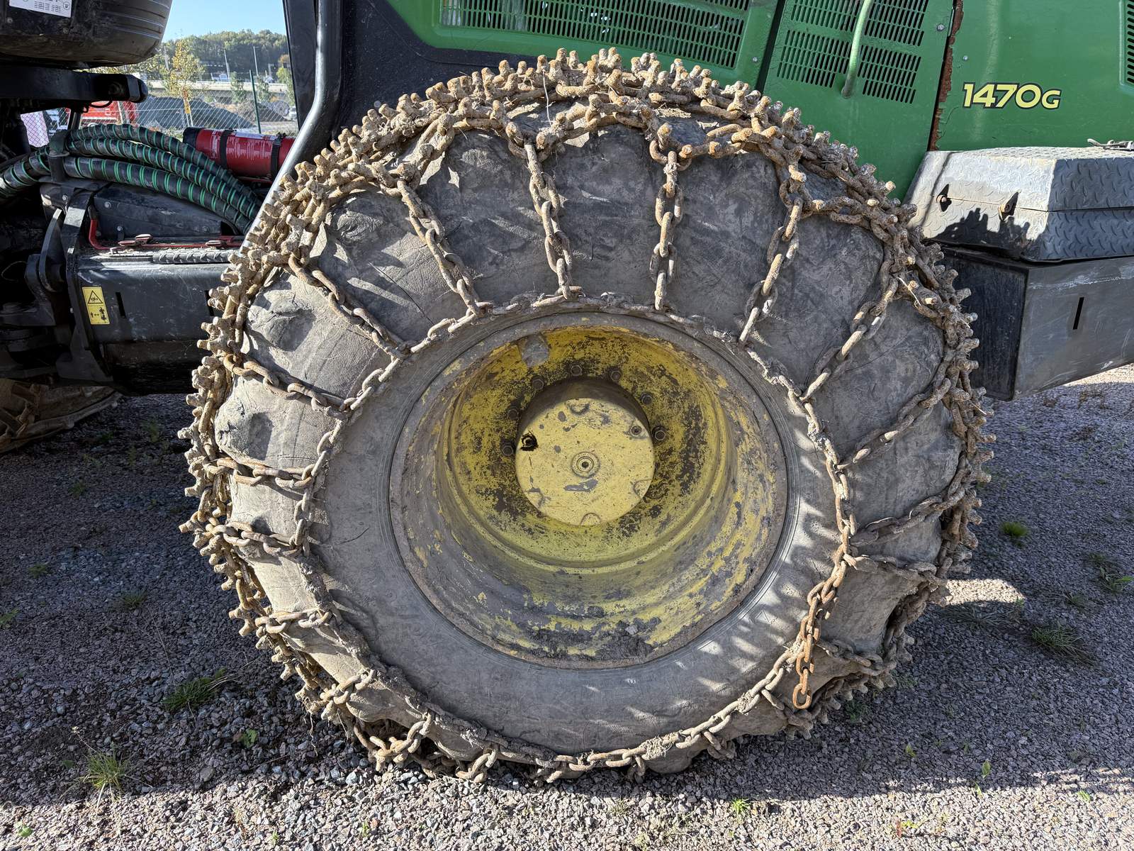 Skördare John Deere 1470G Skördare John Deere 1470G