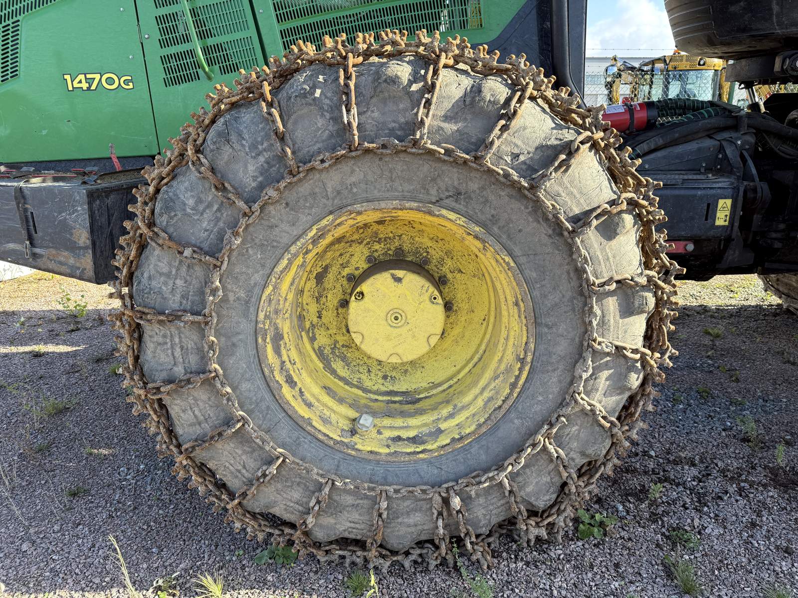 Skördare John Deere 1470G Skördare John Deere 1470G