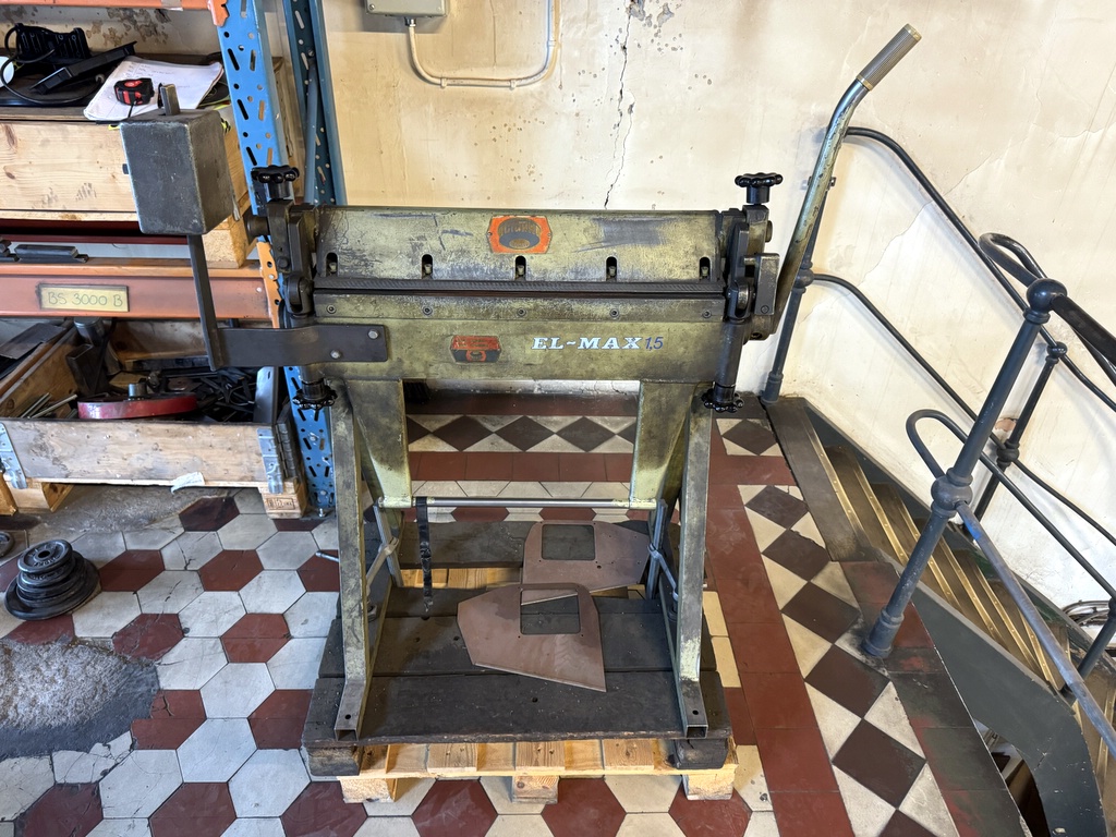 Manuell kantvik/plåtbock, Cidan C650 Manuell kantvik/plåtbock, Cidan C650