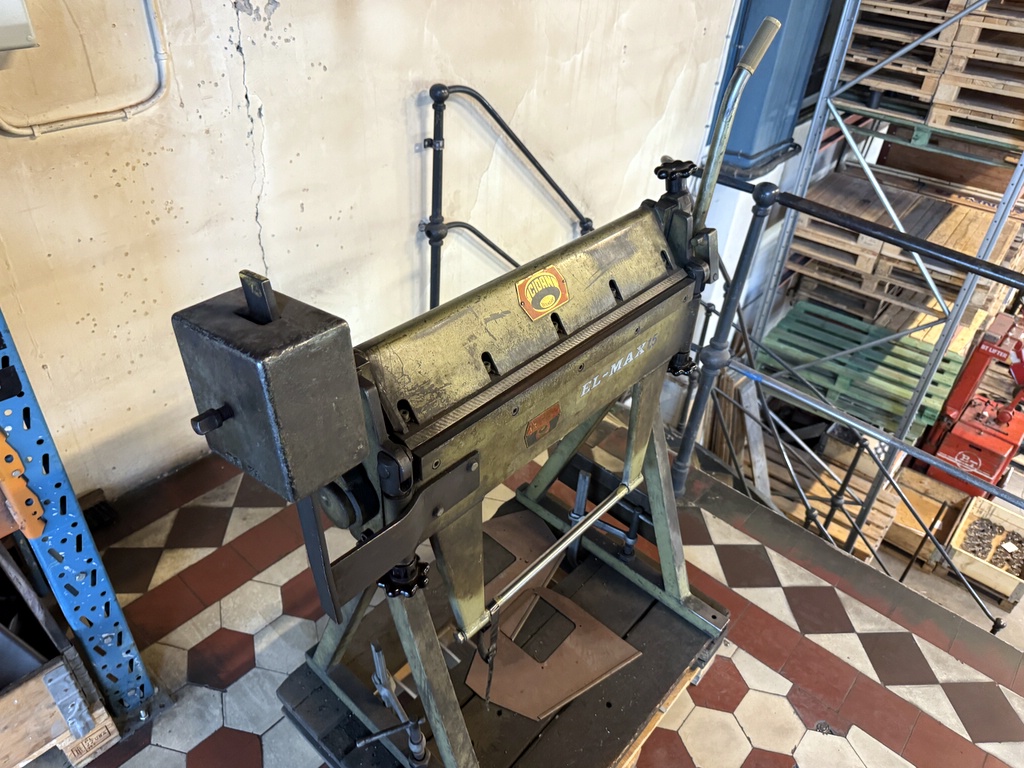 Manuell kantvik/plåtbock, Cidan C650 Manuell kantvik/plåtbock, Cidan C650