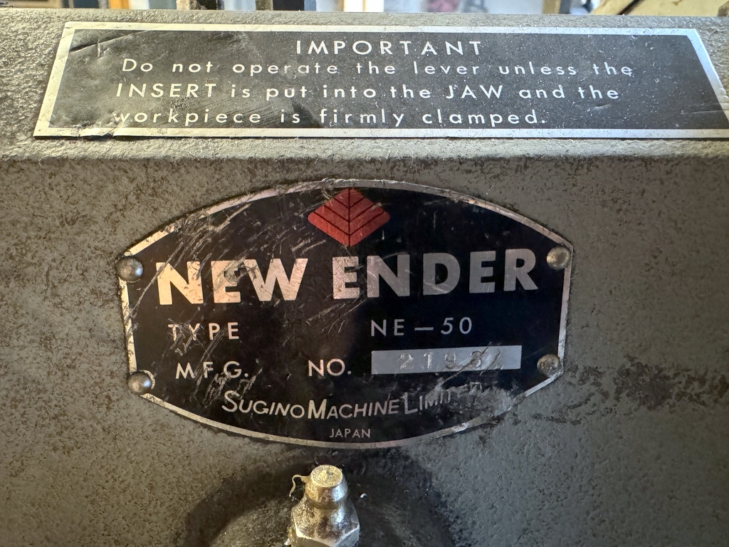 Rörgradningsmaskin, New ender NE-50 Rörgradningsmaskin, New ender NE-50