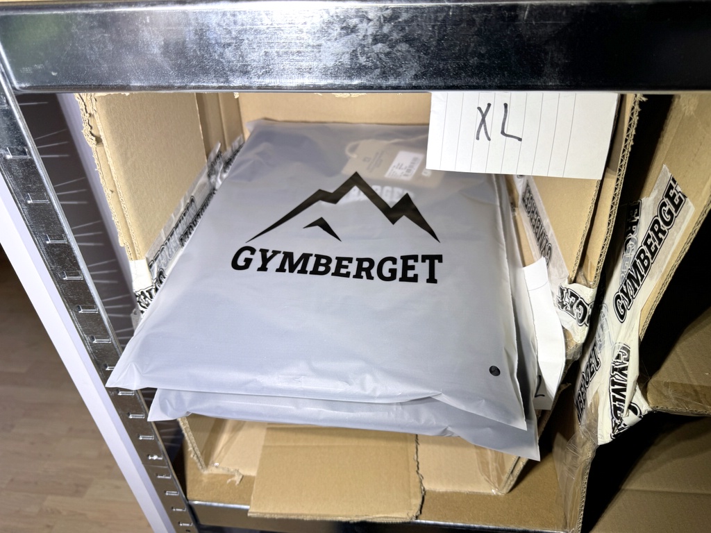 Ett parti träningsplagg från GASP/Gymberget Ett parti träningsplagg från GASP/Gymberget