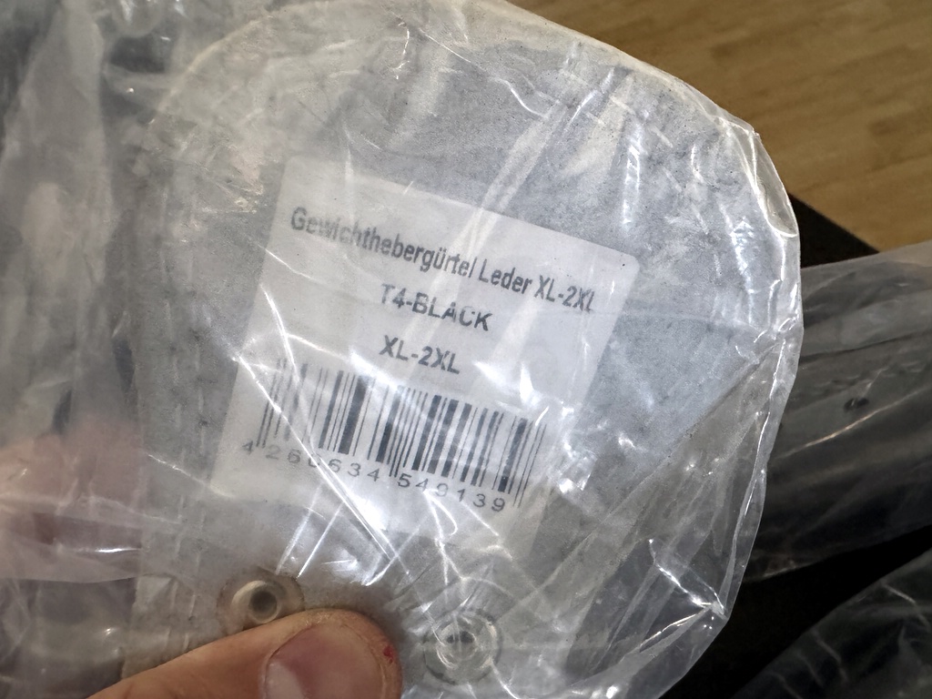 Träningsbälten och tillbehör fr bl.a. Gasp Träningsbälten och tillbehör fr bl.a. Gasp